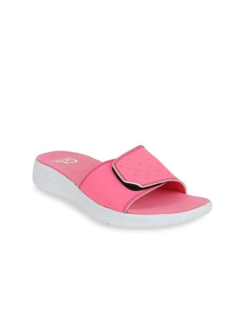 CL Sports Pink-Pink Flip flops for Women