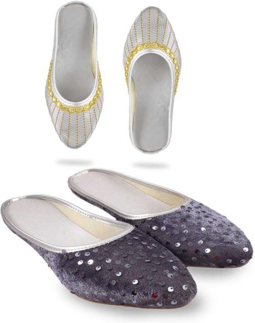 CRAFT N CREATION Women Silver, Grey Sandals JioMart