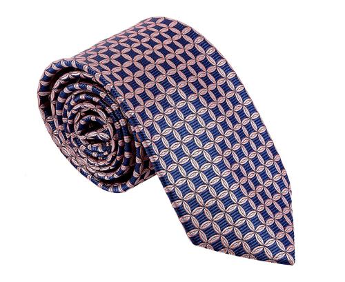 Leonardi Men Blue Microfiber Necktie