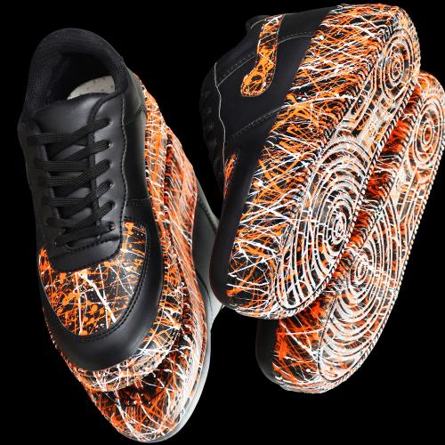 Jeevi Women's New Look & Stylish Sneakers Shoes For Women (Black)