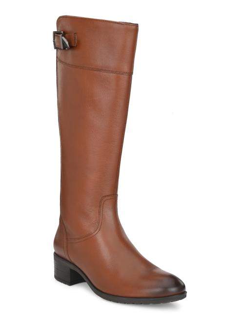 Delize Womens tan high Knee Boots