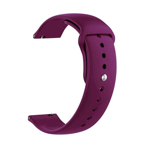 NOTYEX Purple Silicone Strap Band Compatible With LG G Watch W100 Only For Men & Women-adult
