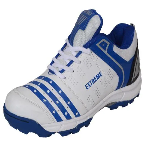 Buy Hitmax Sports Extreme Rubber Spikes Cricket Shoes for Men (White