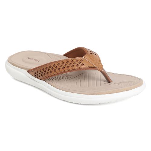 Footsoul Women's Tyra Slippers (Tan) (FSL-587-4)