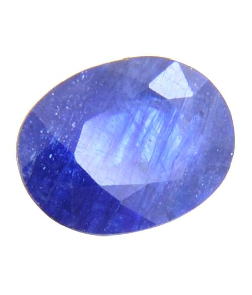 Aurra Stores Blue Certified 7.5Ct Blue Sapphire (Neelam) Loose Gemstone