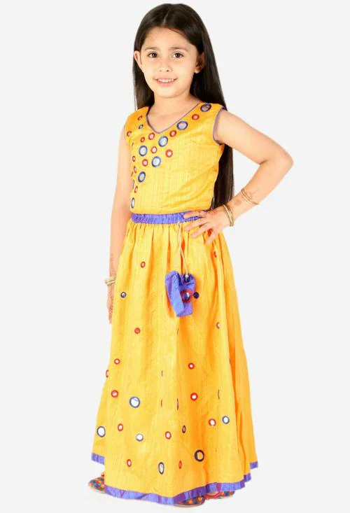 KID1 Mirror Shimmer Lehenga Choli
