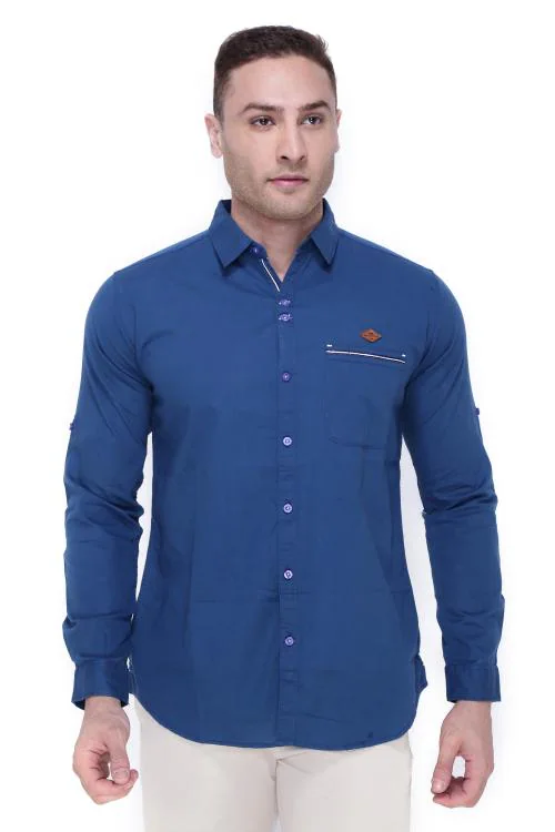 Kuons Avenue Men's Linen Cotton Casual Shirt