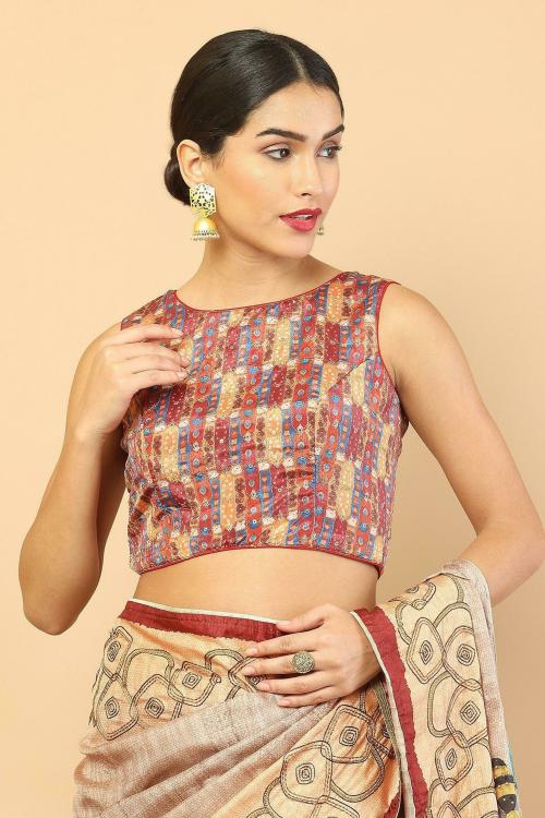 SOCH Women Multi-Color Printed Single Blouse (34)