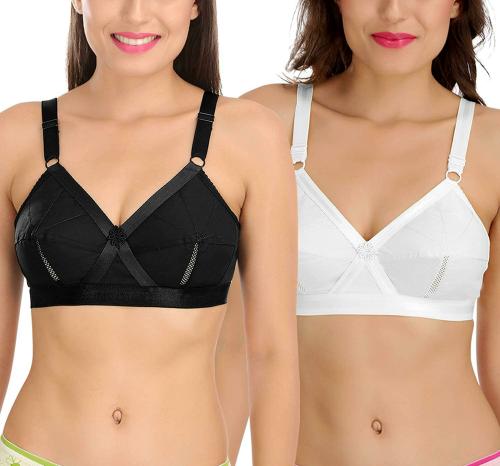 SONA Women's Cotton Non Padded Bra