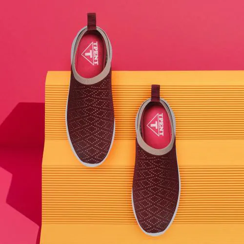 Tpent Women Canvas Maroon Sneakers