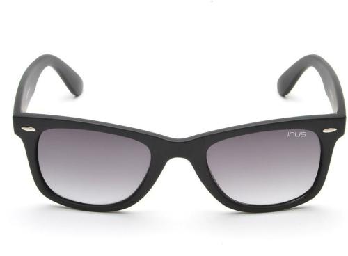 IRUS Retro Square Men & Women Sunglasses- (,Black)