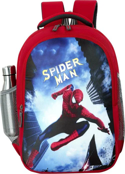 Bayo Red | Polyester | Spiderman School Bag