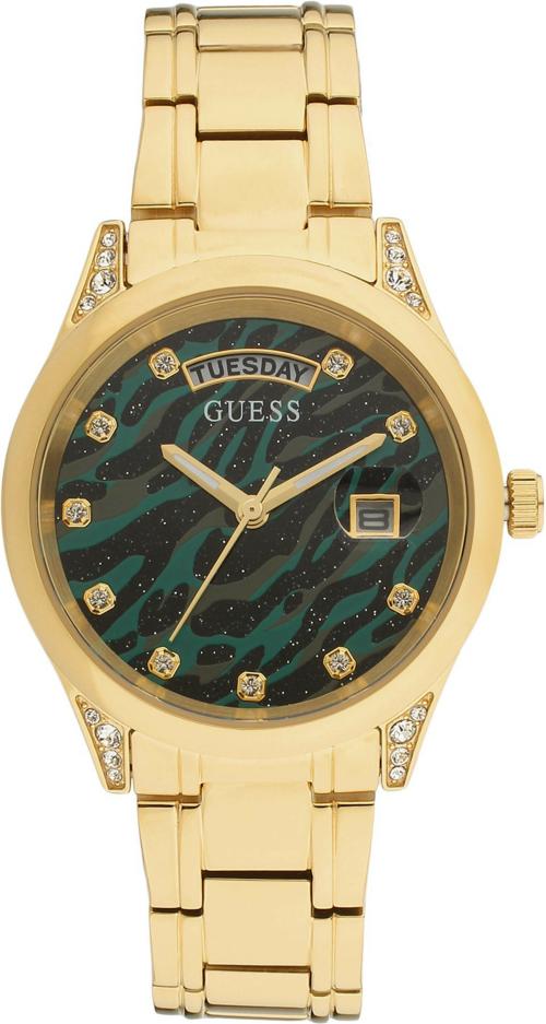 Guess Analog Green Watch For Women (Gw0047L3)