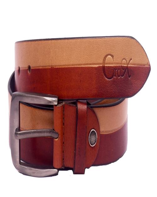 CROX CLASSIC CONTRAS HANDMADE LEATHER BELT