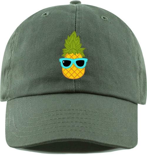 Zipper-G Unisex Black, Olive Green Baseball Cap