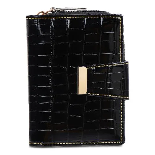 TnW wallet for women - Genuine Leather Ladies Wallet - 6 Card Slots - RFID Protection - 1 ID Card Slots - Women's Wallet - Button Closure -Hand Wallet - Daily Use, Money Purse