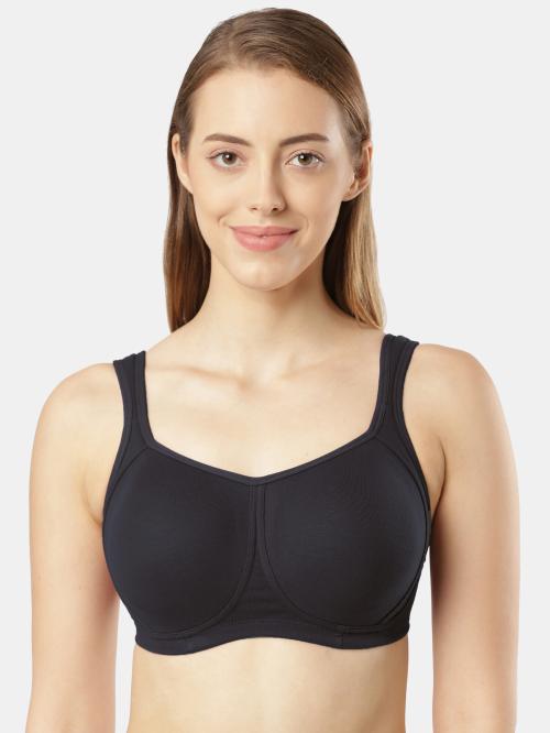 jockey Women Padded Wire-free Black Bra