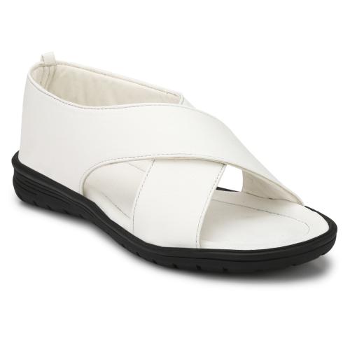 Ragnarok White Casual Sandals For Men