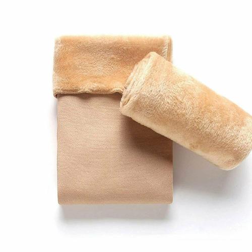 TENDSY Men's and Women's Velvet Winter Thermal Socks (Skin, Free Size) - Pack of 1Pairs