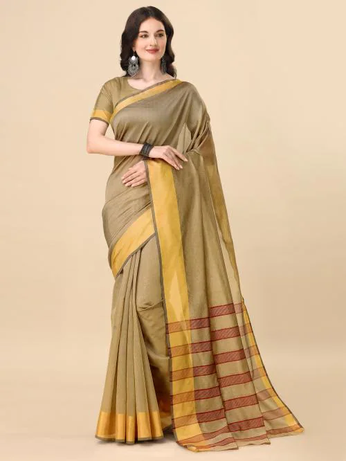 JS Clothing Mart Women's Dailywear Poly Silk Single Saree | sarees for Women| saree | sarees