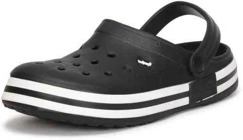 Cabanaretail Men Black Clogs Sandal (7)