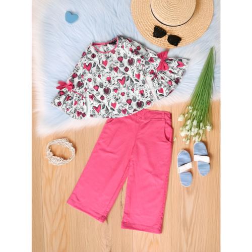 Bella Moda Casual smart Printed Two Pc Set