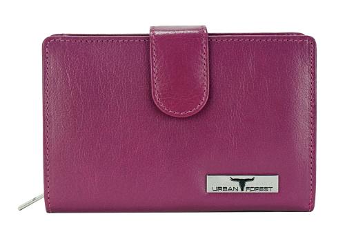 Urban Forest Tina Purple Leather Wallet for Women