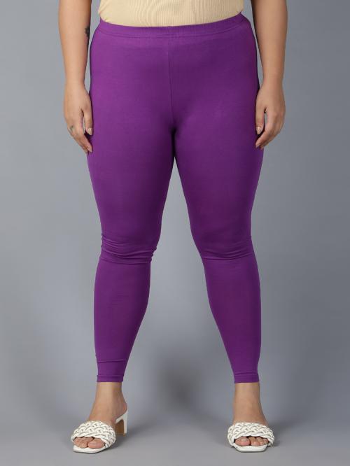 Plus Size Ankle Length Leggings for Women