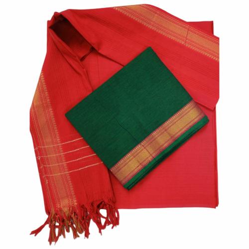 Handloom Cotton Dress Material