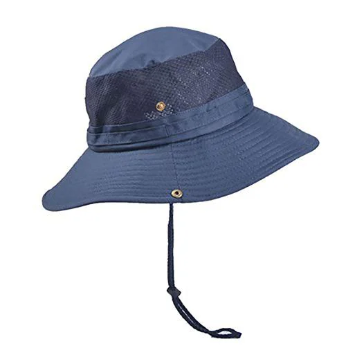 Gustave Men Blue Polyester Synthetic Cap