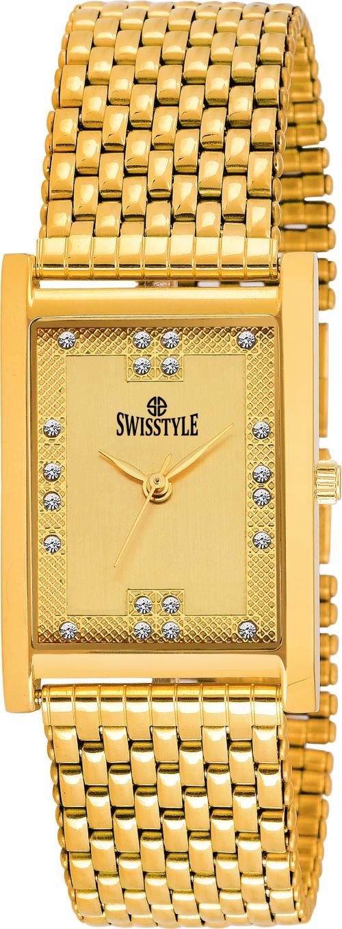 Swisstyle Analog Gold Watch For Men (Ss-Gsq9212-Gld-Gld)