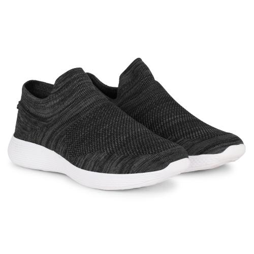 Kraasa Black Sports Shoes For Men