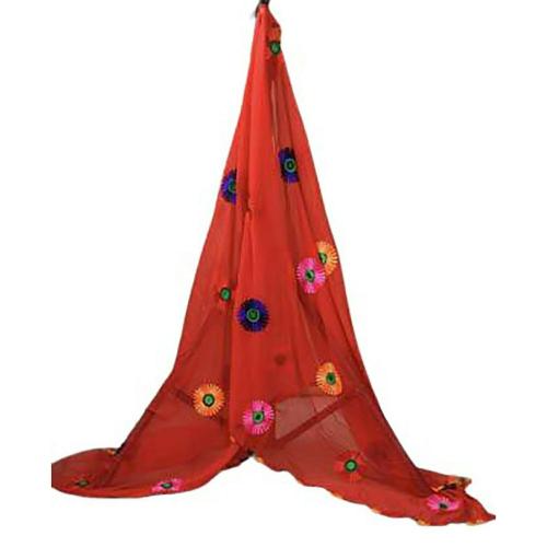 KKC -KIANA DRESSES Women Embroidered Chiffon Dupatta