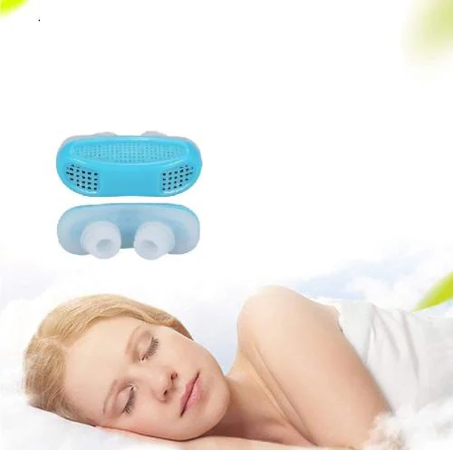 DJ FINDER 2 in 1 Anti Snoring and Air Purifier Nose Clip for Prevent Snoring and Comfortable Sleep