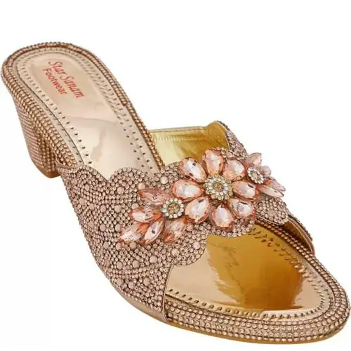 Star Sanam Footwear Women Heels Sandal, Tan