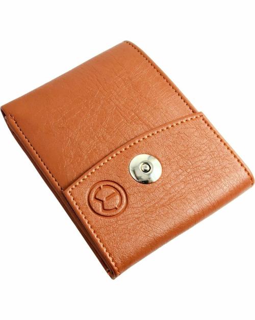 TnW Tan Artificial Leather Wallet - Regular