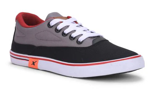 Sparx Men SM-322 Black Grey Casual Shoes