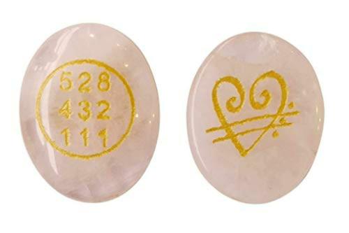 REBUY Natural Crystal Money Switch Word and Zibu Symbol Stone