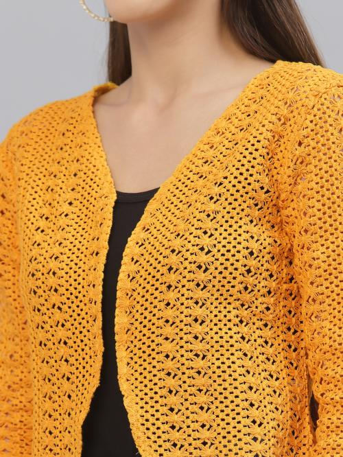 Style Quotient Women Mustard Shrug
