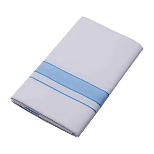 KITEX Men White Cotton Dhoti