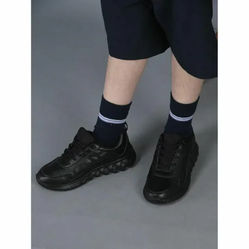 FORCE 10 By Liberty 9906-02T_Black School Shoes For Kids