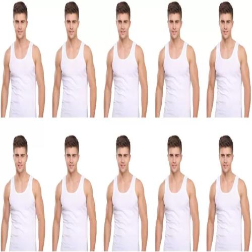 GO SMART Men Vest Pack of 10-extra large (95)