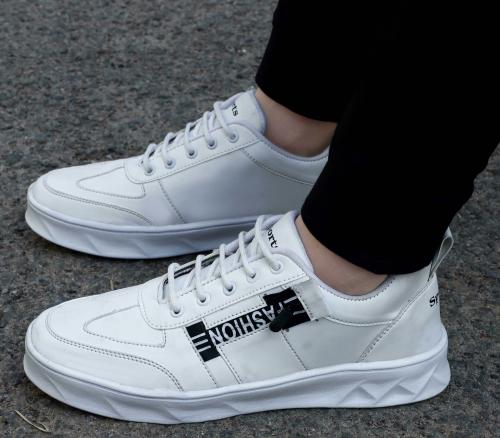 WIN9 Men White Fashion Chain Casual Shoes