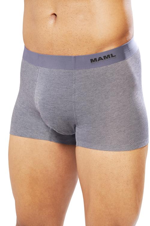 MAML Men’s Modal Trunk Seamless Underwear for Men CHARCOAL(M)