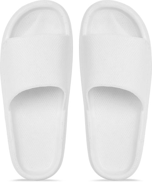 Monoction Men's White Flip-Flops