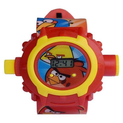 RTK New Angry Birds Projector Digital Watch For Boys,Girls