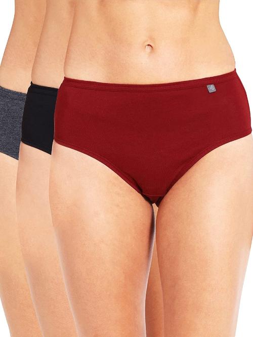 Jockey Womens Hipster Cotton Panties Pack of 3