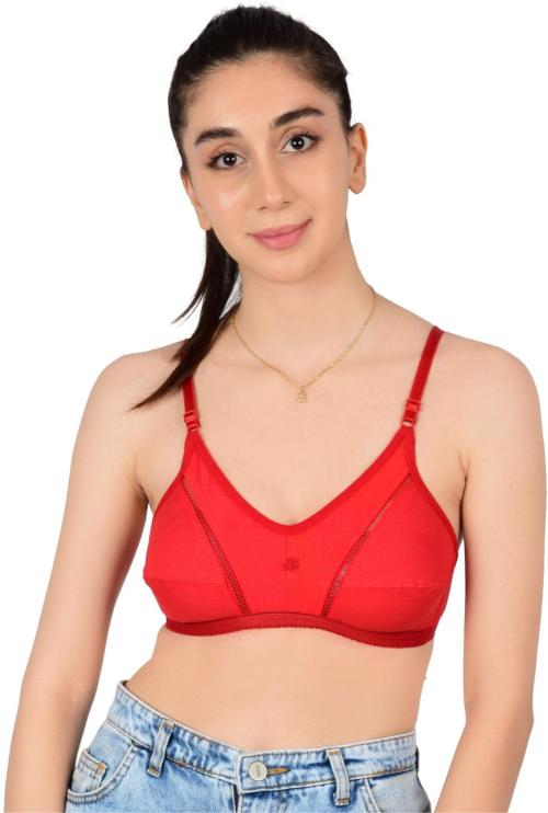 Bare Dezire Red Cotton Single Clothing And Accessories(Pack of 1)