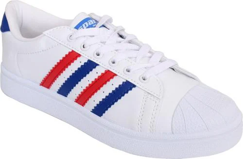 Sparx Men SM-631 White Royal Blue Casual Shoes