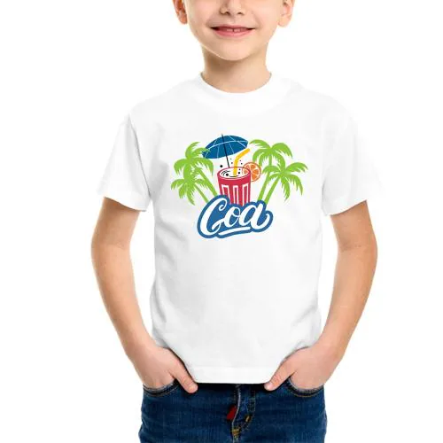 LIMIT Fashion Store - Cool GOA Design Kids T-shirt (3-4 Years) (Boys/Girls) l Boys and Girls l Tshirt l Fashion Wear l Western Wear l New Designs l Unisex